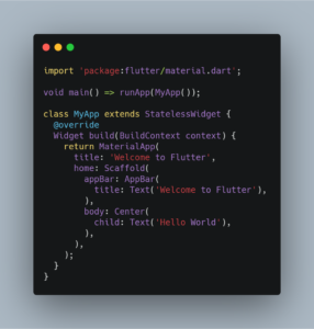 Flutter Code